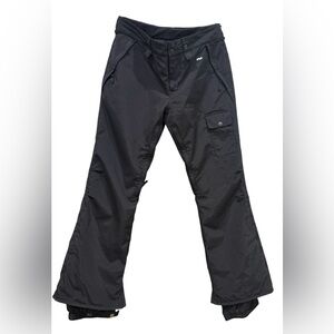 Foursquare Outerwear Black Insulated Snow Ski Pants Size Large